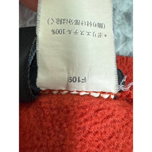 Vtg Patagonia Top Mens L Red/Brown Micro D-Luxe Long Sleeve Lightweight - Picture 7 of 12